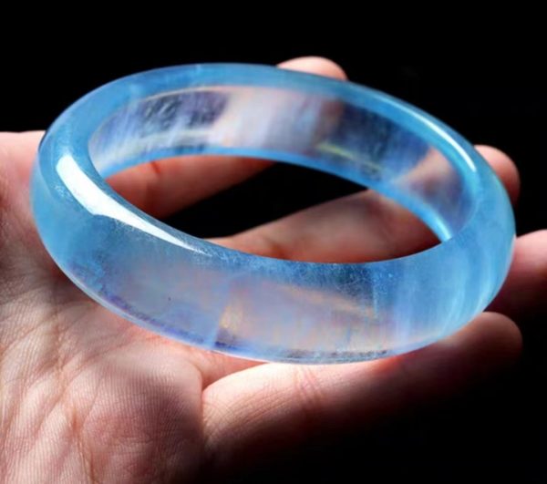 Natural aquamarine bracelet-155 - Image 4