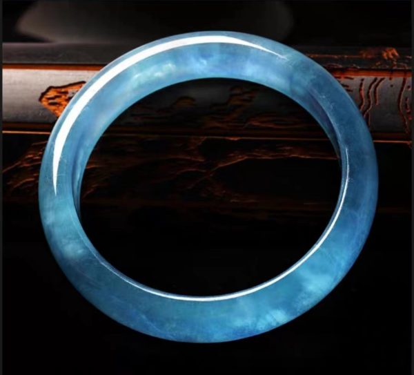Natural aquamarine bracelet-155 - Image 2