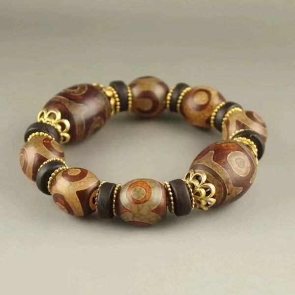 Nine eyes bead bracelet-186 - Image 2