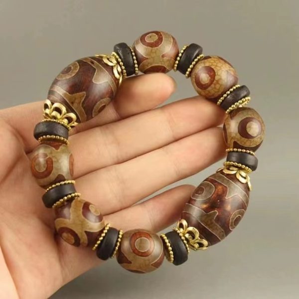 Nine eyes bead bracelet-186 - Image 3